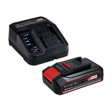 Kit  energia  litio  x-change  einhell - Volt  18  ah  2,5  +  caricabatteria