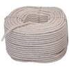 Corda  canapa - 4  capi  intrecciati  d.mm  18  mt  100  ca