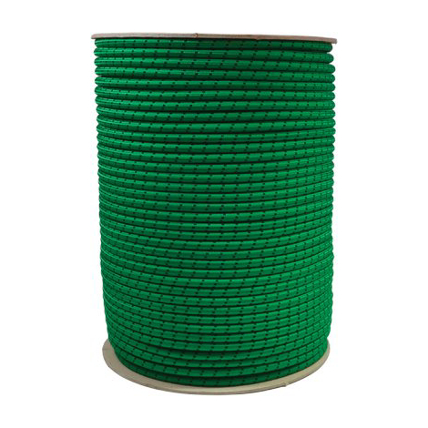 Corda elastica in bobina - Verde mm  8 mt 100