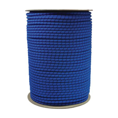 Corda elastica in bobina - Blu mm 10 mt 100