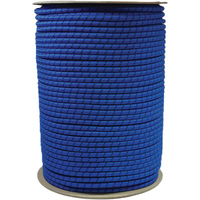 Corda elastica in bobina - Blu mm  8 mt 100