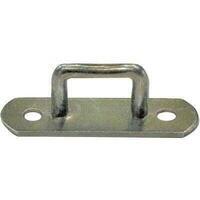 Cavallotto fisso rettangolare 926 - Zincato giallo s.mm 5,0 mm 25x 10