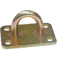 Cavallotto fisso tondo 929 - Zincato giallo s.mm 8,0 mm 20x 21