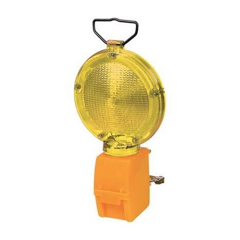 Lampeggiatore  cantiere - Luce  led  giallo