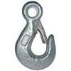 Gancio  sollevamento  fisso  zincato - Con  sicura  certificato  ce  kg    250