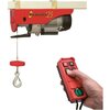 Paranco elettrico tiratutto tt 125 ts europea - + radiocomando watt 450 mt 11 kg 125/200