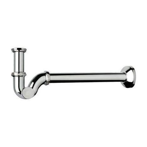 Sifone  cr  a  p  ispezione  laterale  tea - Ottone  cromato  1