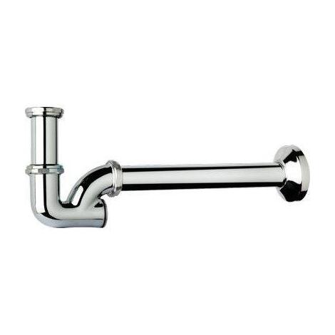 Sifone  cr  a  p  ispezione  posteriore  tea - Ottone  cromato  1