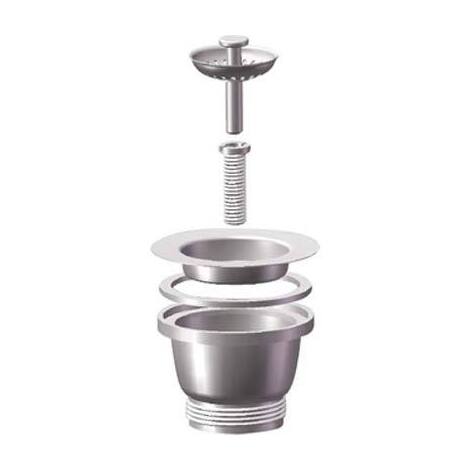 Piletta  minibasket  lavello  inox - Pp/inox  1