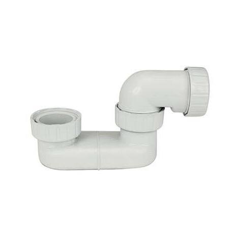 Sifone  pp  ribassato  vasca - Bianco  1