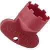 Chiave  aeratore  cache  honeycomb  jr  neoperl - Plastica  rossa  m21.5x1