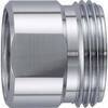 Adattatore  cambio  passo  lavello  mf  neoperl - Ottone  cromato  3/4m-m22x1f