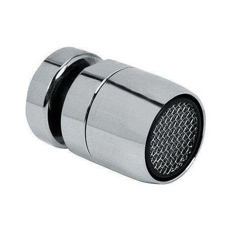 Aeratore  rubinetto  +  snodo - Ottone  cromato  f22x1