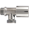 Rubinetto a vite x lavatrice 226 itap - Ottone cromato 1/2mx3/4m