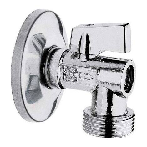 Rubinetto  a  sfera  x  lavatrice  706  itap - Ottone  cromato  1/2mx3/4m