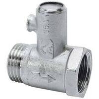 Valvola  sicurezza  x  scaldacqua  366  itap - Ottone  nichelato  1/2mf