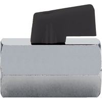 Valvola mini a sfera x scaldacqua 125 itap - Ottone cromato 1/2ff
