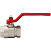 Valvole sfera totale + leva ff ideal 090 itap - Ottone nichelato 1/2f