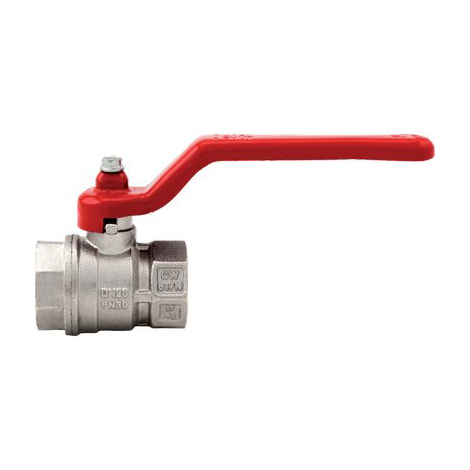 Valvola sfera normale ff leva vienna 116 itap - Ottone nichelato 3/4f