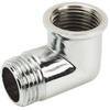 Gomito  mf  ottone  cromato  92  gebo - 1/2mf