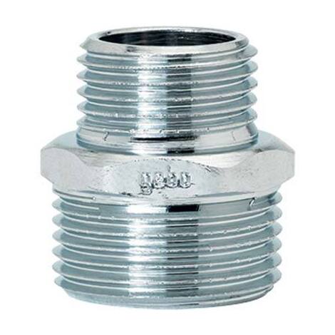 Nipplo  ridotto  ottone  cromato  245  gebo - 3/4mx1/2f