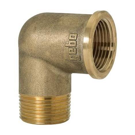 Gomito  mf  ottone  92  gebo - 1/2mf