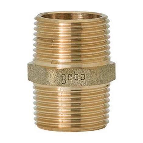 Nipplo  ottone  280  gebo - 3/8f