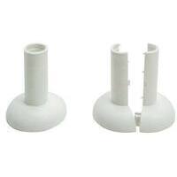 Rosetta  pp  apribile  copri  tubo - Bianco  mm  10/16