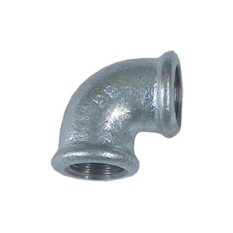 Gomito  ff  ghisa  zincata  90  gebo - 3/8f