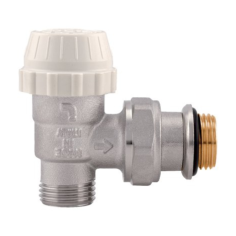 Valvola a squadro x radiatore  termostab 995c itap - Ottone nichelato 3/8m