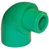 Gomito  ppr  a  saldare  mf  90 - Verde  mm  20