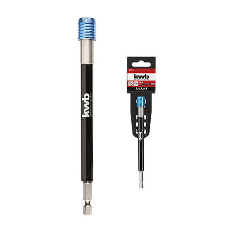 Portainserto  rapido  magnetico  prolungato  kwb - Attacco  1/4f  mm  150