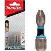 Inserto  croce  pozidriv  x  avvitatore  impulsi  makita - Pzxmm  2x25  cf=pz  2