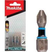 Inserto croce pozidriv x avvitatore impulsi makita - Pzxmm 2x25 cf=pz 2