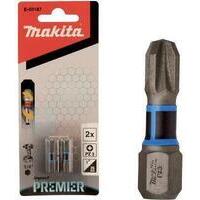 Inserto croce pozidriv x avvitatore impulsi makita - Pzxmm 3x25 cf=pz 2