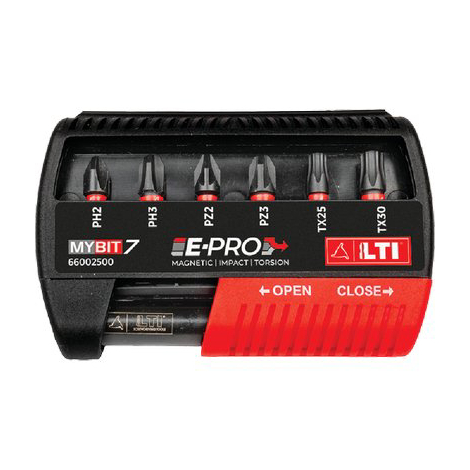 Inserti + portainserto x avvitatore krino - Tx 25/30 ph /2/3 pz /2/3 x mm 25  cf=pz 7