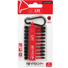 Inserti + moschettone x avvitatore krino - Cf=pz 10