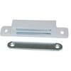 Cricchetto  magnetico  sportelli  652 - Mm  87x18  h.mm  15  kg  12  +  incontro  bianco