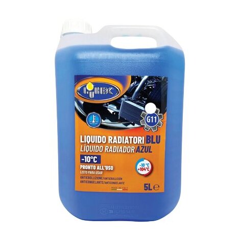 Liquido antigelo x radiatore auto blu lubex - Fino a -10â°c lt 5