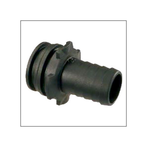 Raccordo diritto nylon t4 maschio d30