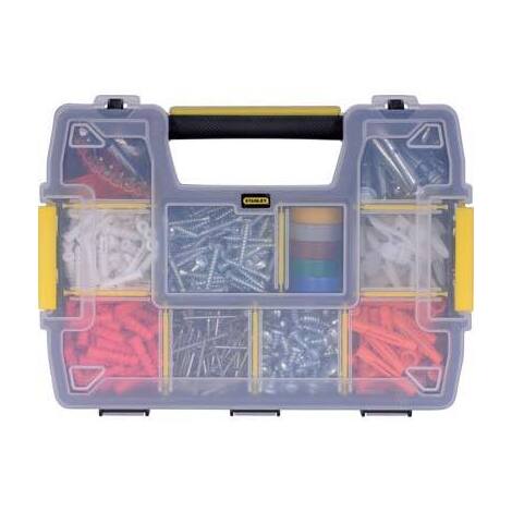 Organizer  portaminuteria  sort  master  light  stanley - Scomparti  regolab  mm  295x215  h.mm  65  stst1-70720