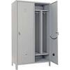 Armadio  sporco  pulito  scarpiera  montato  prometal - Vern  grigio  posti  2  h.mm  1795  mm  1000x500