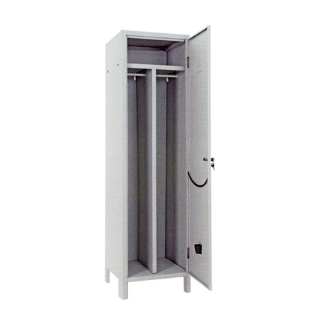 Armadio  sporco  pulito  smontato  prometal - Vern  grigio  posti  1  h.mm  1795  mm  500x500