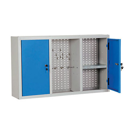 Armadio  porta  utensili  smontato  prometal - Vern  grigio/azzurro  h.mm  600  mm  1000x240