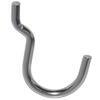 Gancio  uncino  acciaio  x  pannello  espositivo - Cromato  n  3  mm  25x37