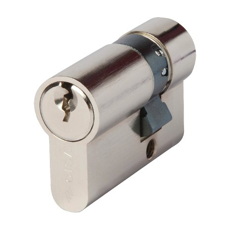 Mezzo cilindro sagomato 0g304-12 hand cisa - Ottone nic chiavi 3 camma din mm 40 30+10