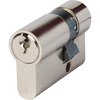 Mezzo cilindro sagomato 0g304-12 hand cisa - Ottone nic chiavi 3 camma din mm 40 30+10