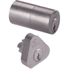 Coppia cilindri esterni 02139-12 hand cisa - Ottone nichelato chiavi 3