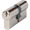 Cilindro sagomato 0g300-12 hand cisa - Ottone nichelato chiavi 3 camma din mm 54 27+27