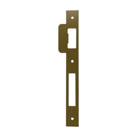 Contropiastra  serratura  32016  iseo - Verniciata  oro  x  200